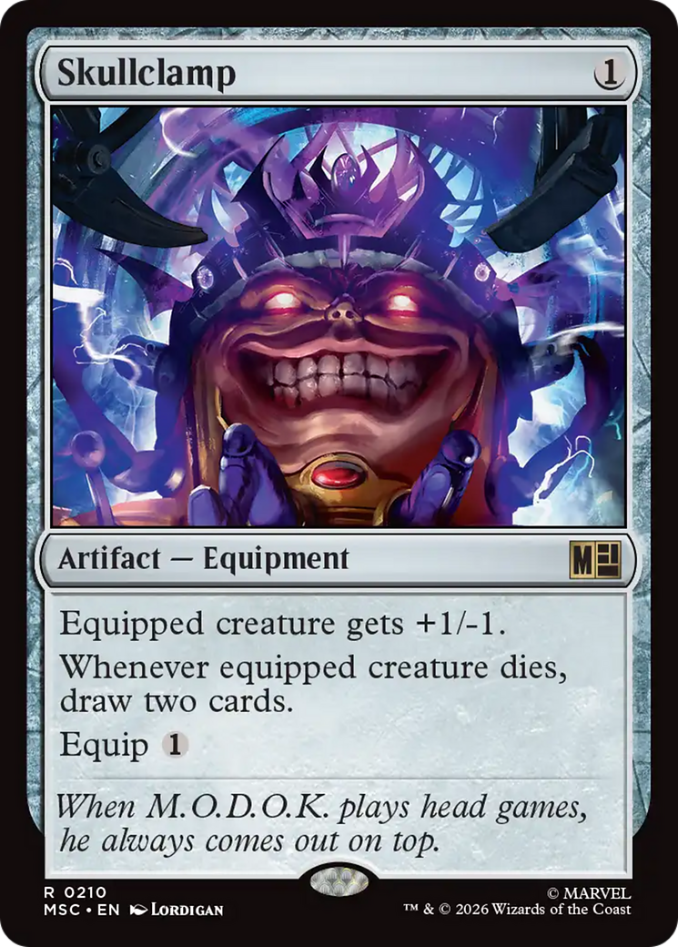 Skullclamp (Surge Foil) [Marvel Super Heroes Commander]