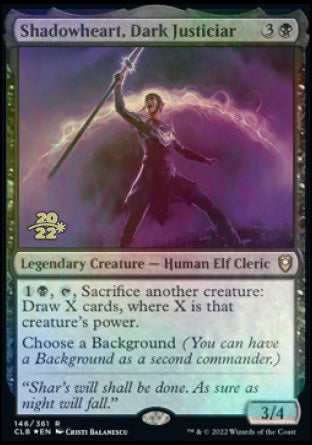 Shadowheart, Dark Justiciar [Commander Legends: Battle for Baldur's Ga