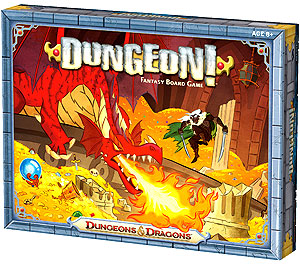 Dungeons & Dragons: Dungeon! Fantasy Board Game