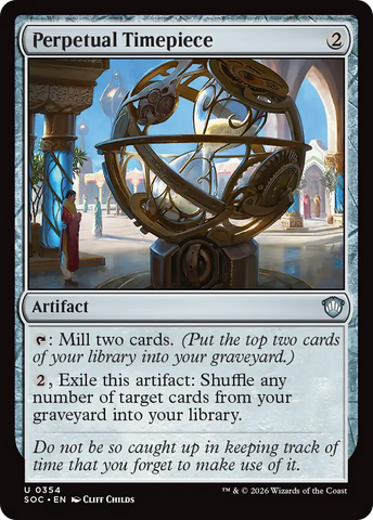 Perpetual Timepiece [Secrets of Strixhaven Commander]