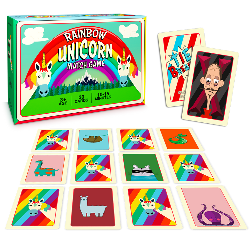 Rainbow Unicorn Matching