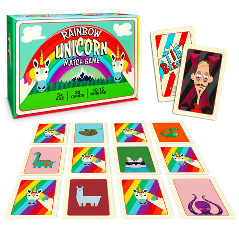 Rainbow Unicorn Matching
