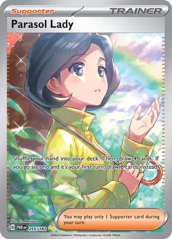 Graded: Parasol Lady (255/182) [Scarlet & Violet: Paradox Rift]