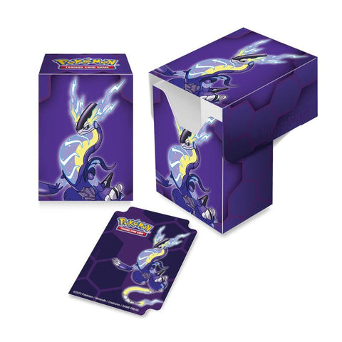 Deckbox: PRO 80+ Pokemon TCG Miraidon Full View Deck Box