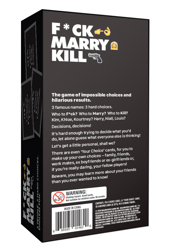 FMK - F*ck Marry Kill