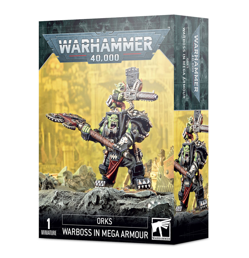 40k Orks: Warboss in Mega Armour