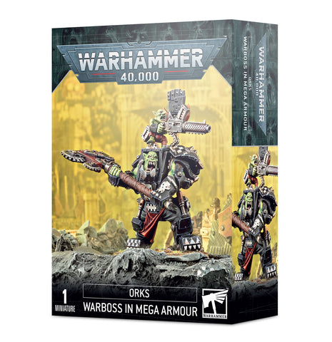 40k Orks: Warboss in Mega Armour