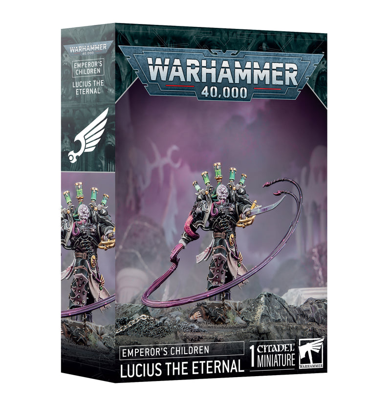 40k Emperor's Children: Lucius the Eternal