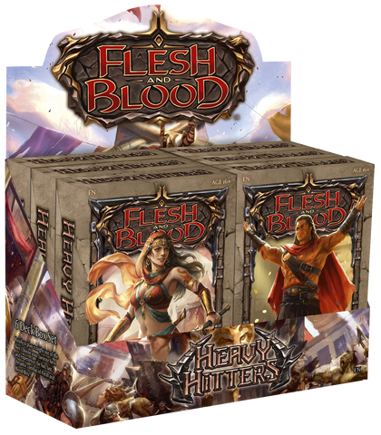 Flesh & Blood: Heavy Hitters Blitz Deck Display