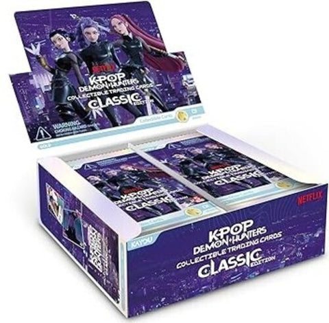 K-Pop Demon Hunters: Collectible Cards: Energy Edition 001 Booster Display