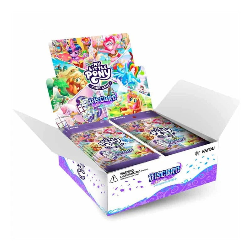 My Little Pony Trading Card Game: Discord!!! Foil Booster Display