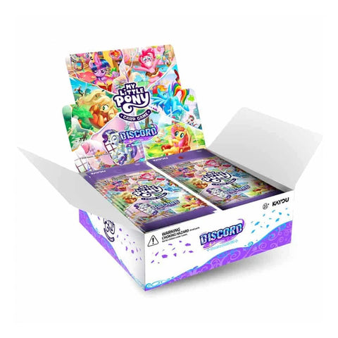 My Little Pony Trading Card Game: Discord!!! Foil Booster Display
