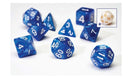 Sirius Dice 7 Dice Set: Pearl