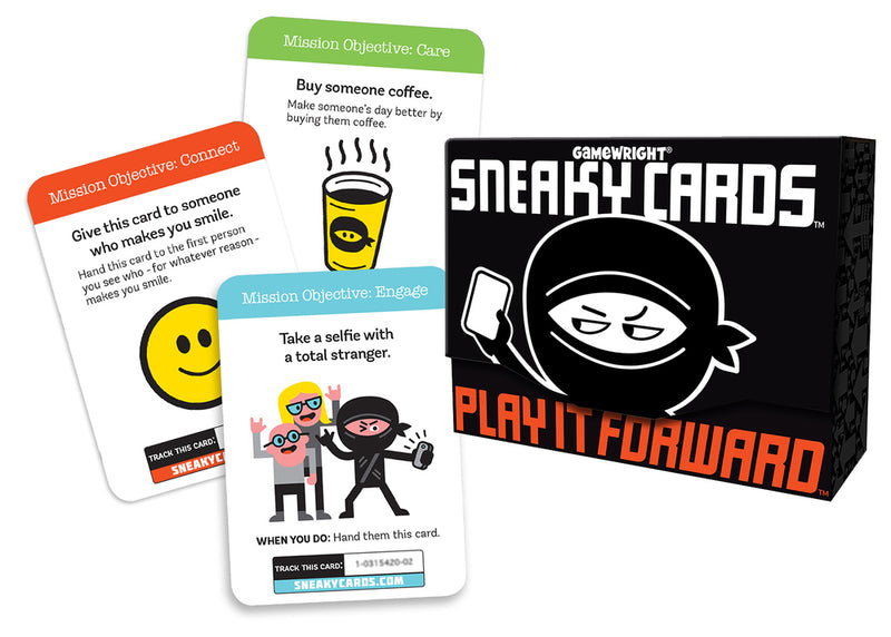 Sneaky Cards - Play It Forward Card Game