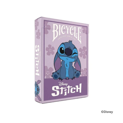 Bicycle Playing Cards - Disney Stitch (Purple)