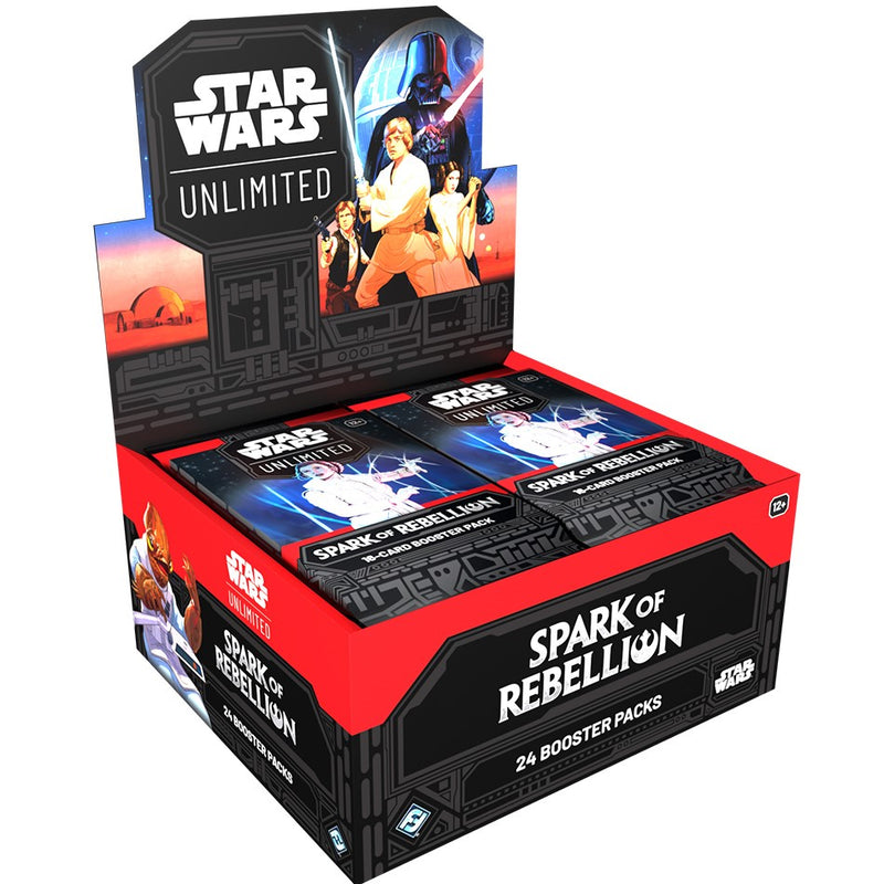Star Wars™: Unlimited - Spark of Rebellion Booster Display