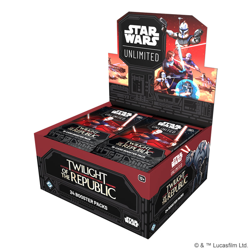 Star Wars™: Unlimited - Twilight of the Republic Booster Display