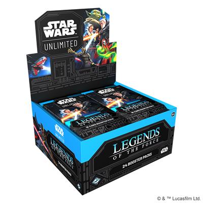 Star Wars™: Unlimited - Legends of the Force Booster Display