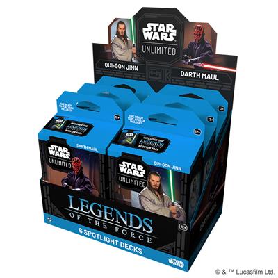 Star Wars™: Unlimited Legends of the Force Spotlight Deck