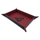 Dice Tray: D&D: Foldable Red/Black
