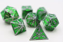 Crossed Swords: Venom Sword - Metal RPG Dice Set