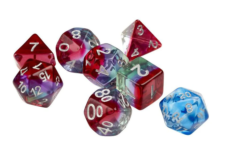 Sirius Dice 7 Dice Set: Translucent