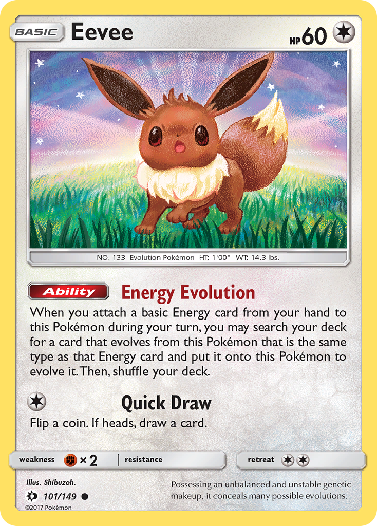 Eevee (101/149) [Sun & Moon: Base Set]