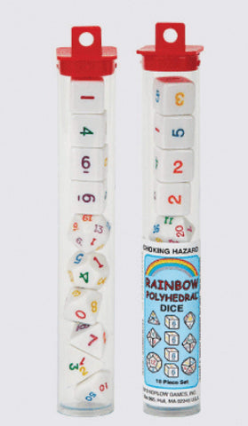10-Set Rainbow Polyhedrals
