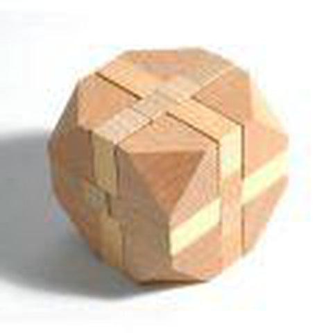 14 Sided Wooden Puzzle