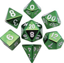16mm Painted Metal Polyhedral Dice Set