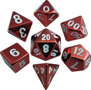 16mm Painted Metal Polyhedral Dice Set