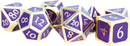 16mm Painted Metal Polyhedral Dice Set
