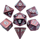 16mm Painted Metal Polyhedral Dice Set