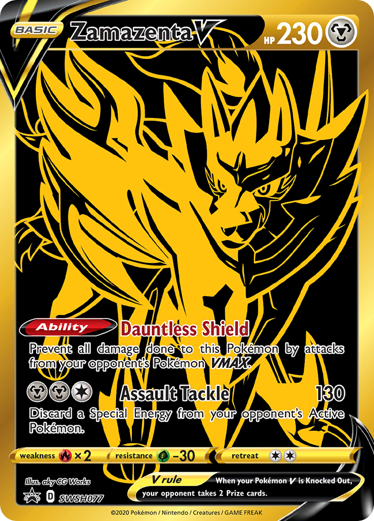 Zamazenta V - Sword & Shield (Base Set) - Pokemon