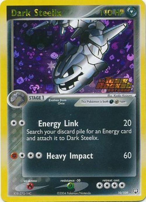 Dark Steelix (10/109) (Stamped) [EX: Team Rocket Returns]