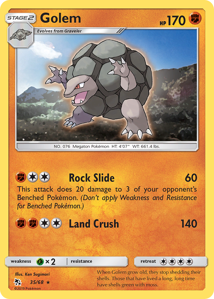 Golem (35/68) [Sun & Moon: Hidden Fates]