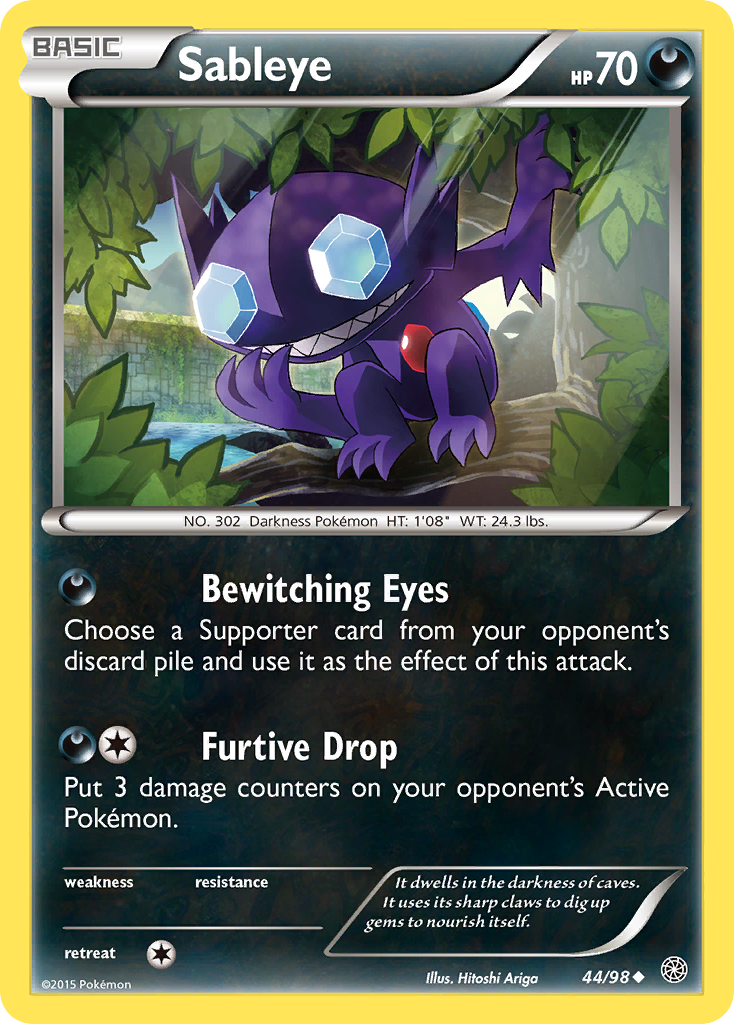 Sableye (44/98) [XY: Ancient Origins]