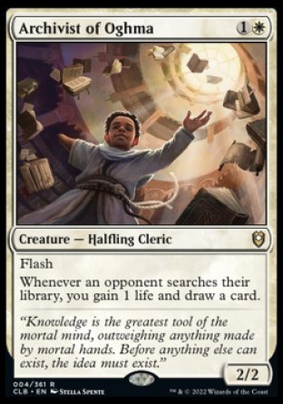 Graded: Archivist of Oghma [Commander Legends: Battle for Baldur's Gate]