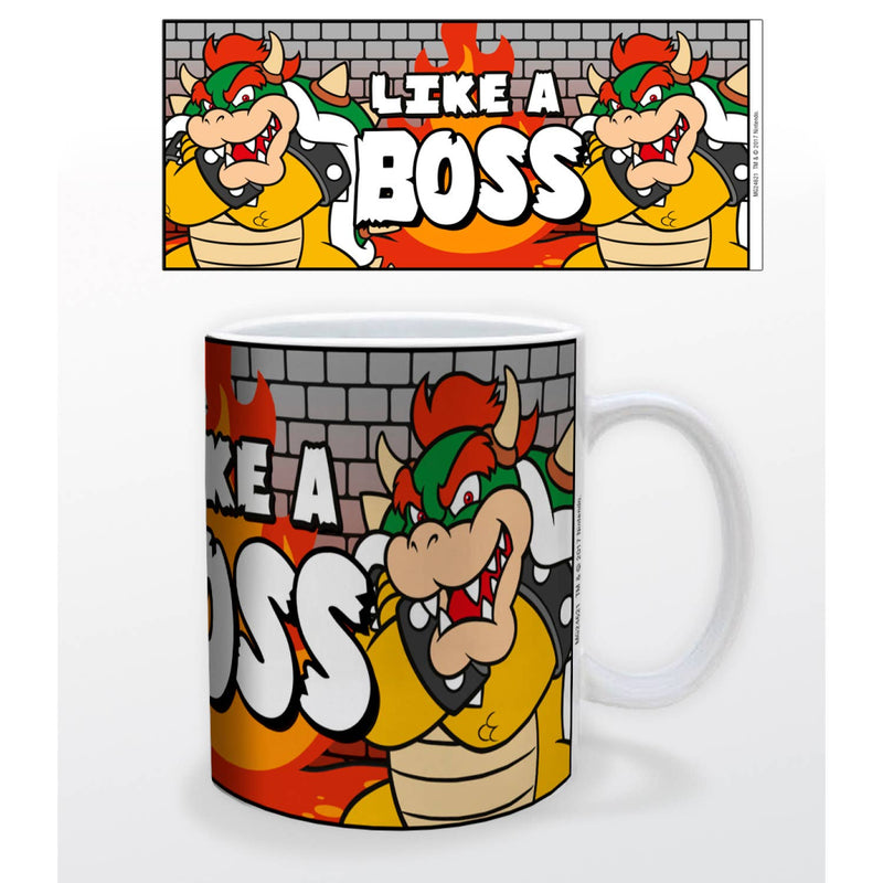 Super Mario - Like a Boss Mug: With Giftbox