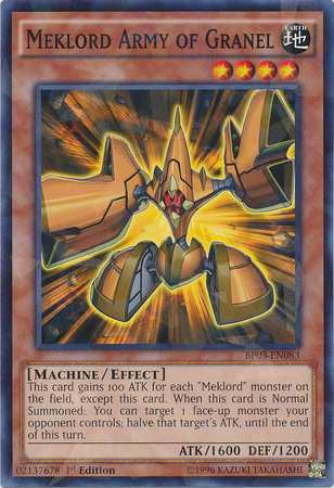 Meklord Army of Granel [BP03-EN083] Shatterfoil Rare