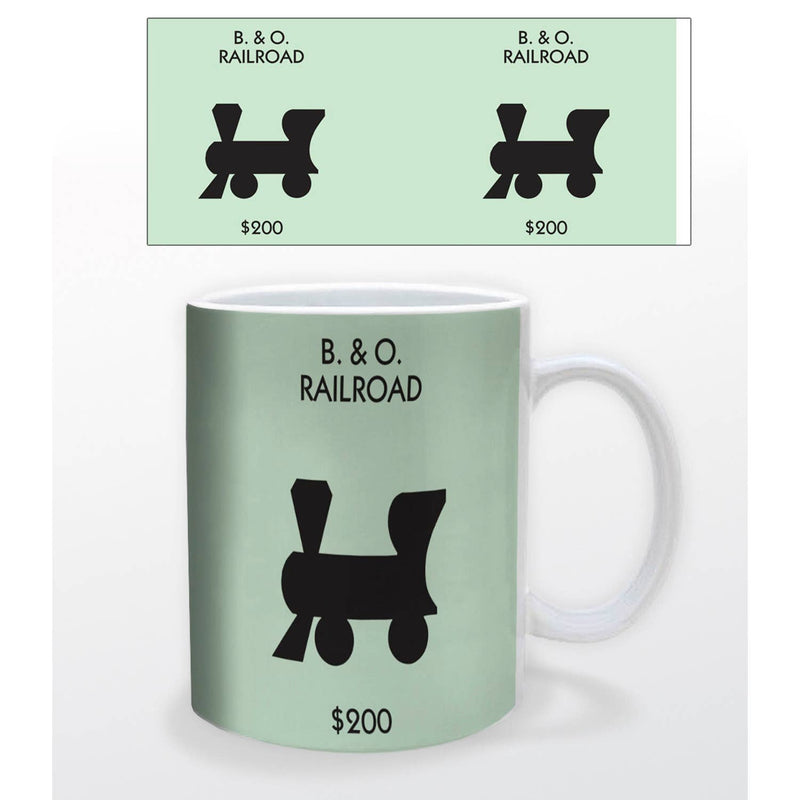 Monopoly – Railroad B&O Mug: With Giftbox