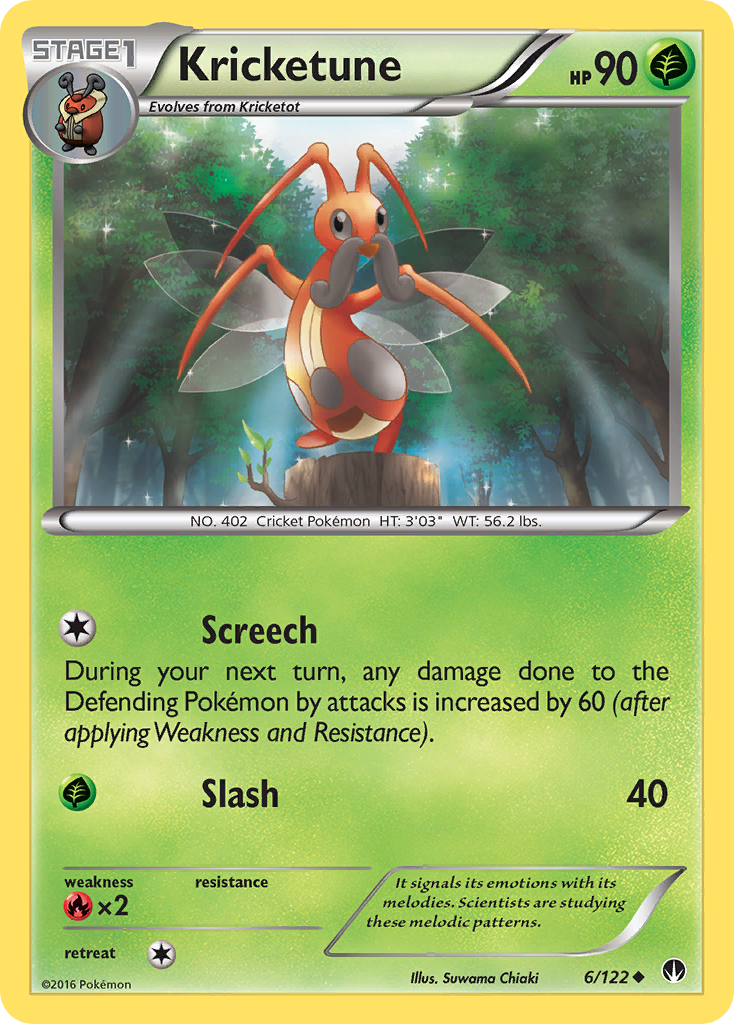 Kricketune (6/122) [XY: BREAKpoint]