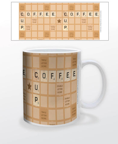 Scrabble Coffee Cup 11oz Mug: With Giftbox