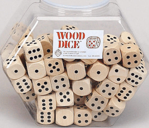 30mm Wood Dice