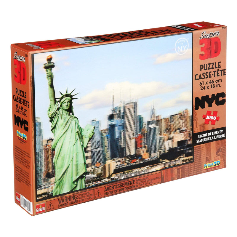 3D: NYC Statue of Liberty Puzzle