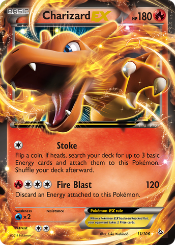 Graded: Charizard EX (11/106) [XY: Flashfire]