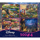 4 in 1, 500 PC Thomas Kinkade: Disney Collection