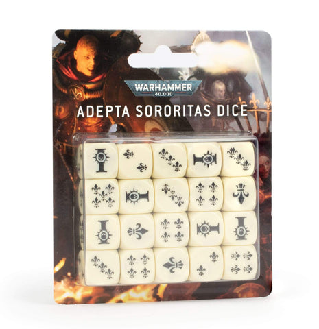 40k Adepta Sororitas Dice Set