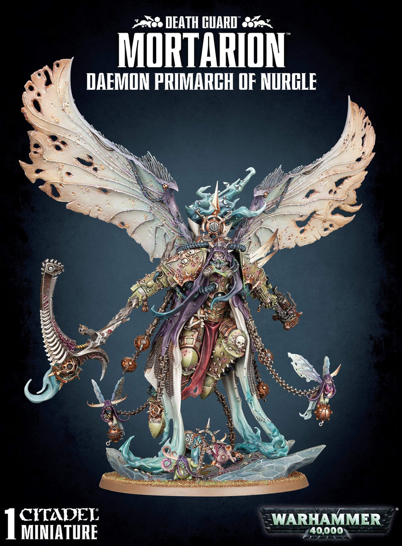 40k Death Guard: Mortarion, Daemon Primarch of Nurgle