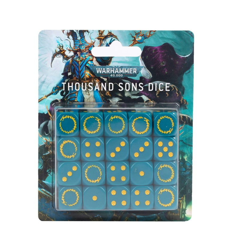 40k Dice Set: Thousand Sons